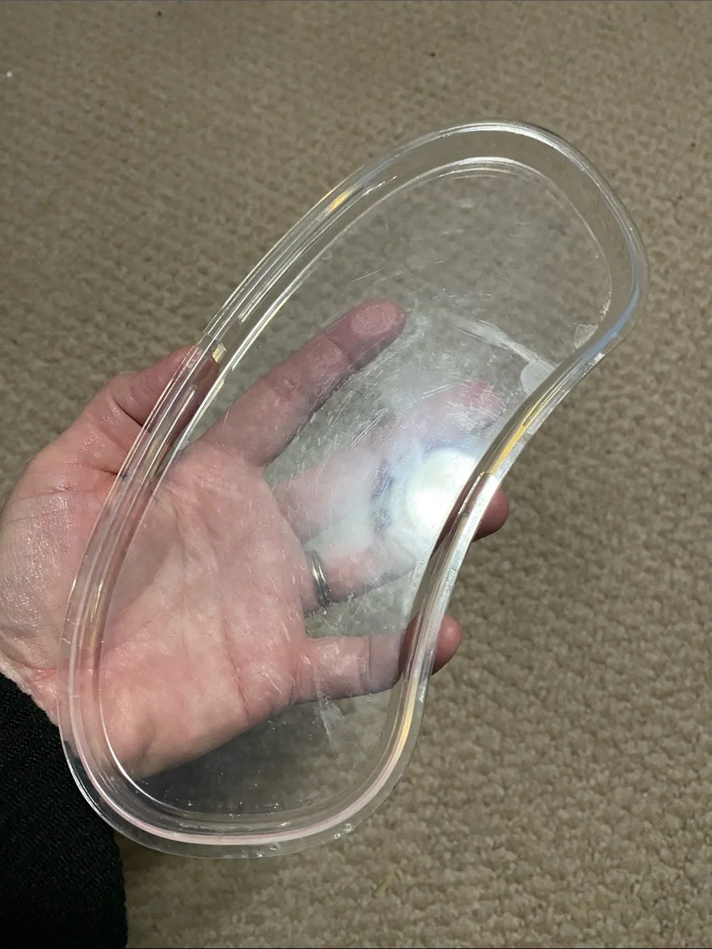 Skip Hop activity center clear view panel, plastic snack tray replacement panel